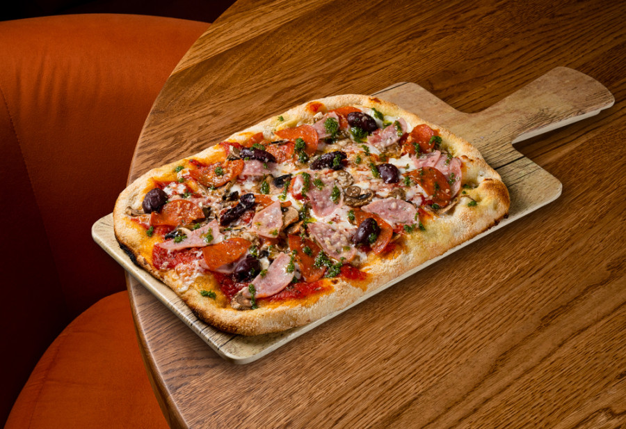 Римская пицца  Капричоза